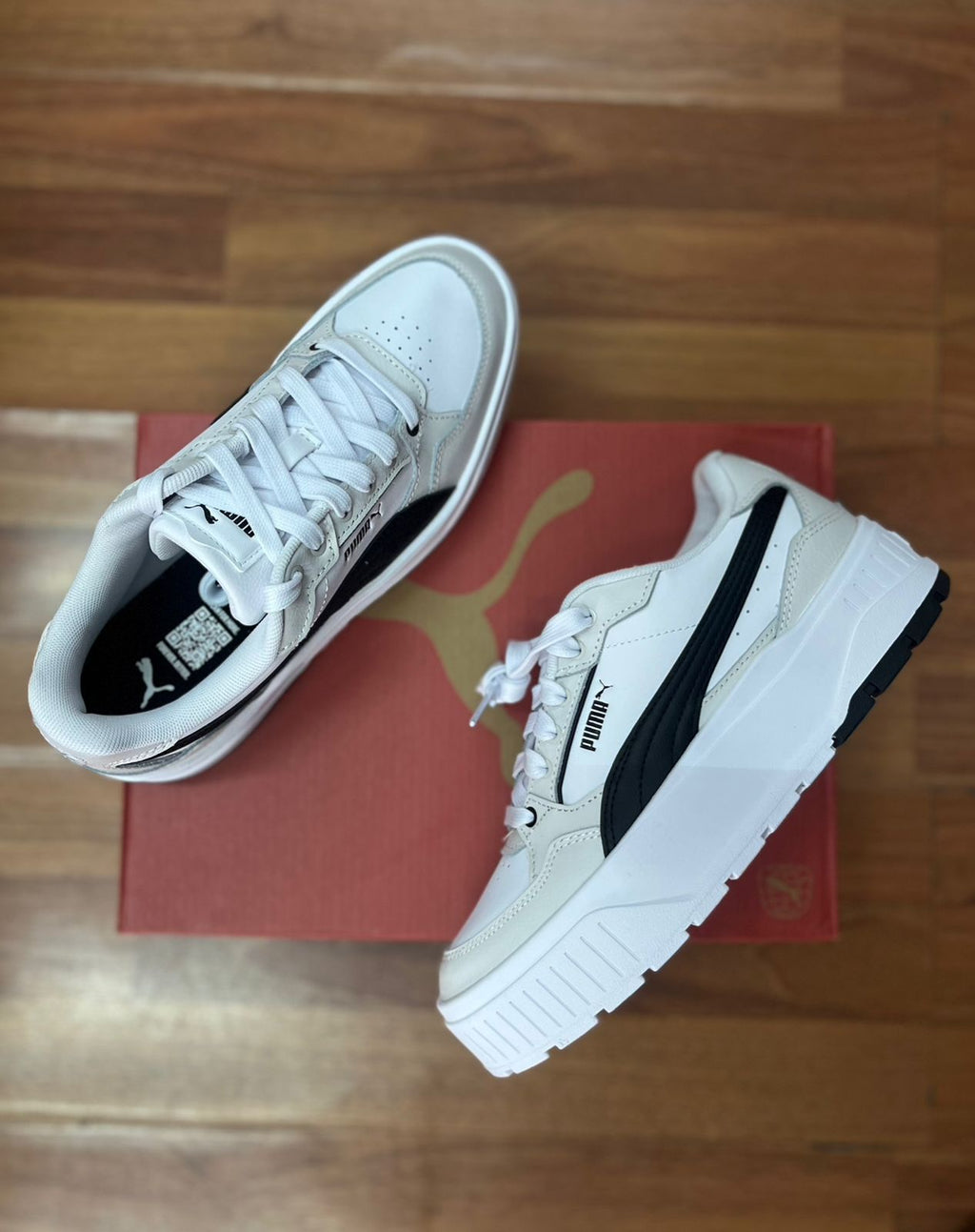 PUMA PLATAFORMA BLANCO