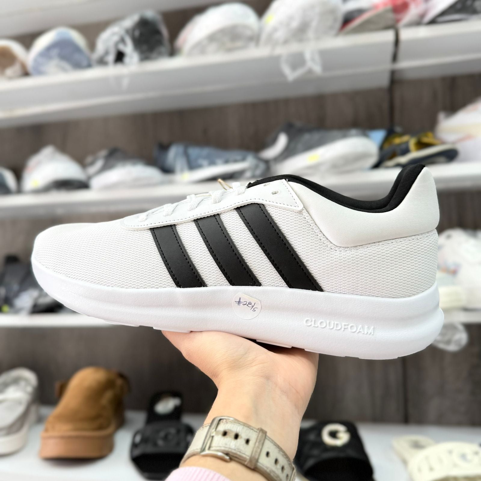 ADIDAS DEPORTIVO BLACK & WHITE PARA HOMBRE