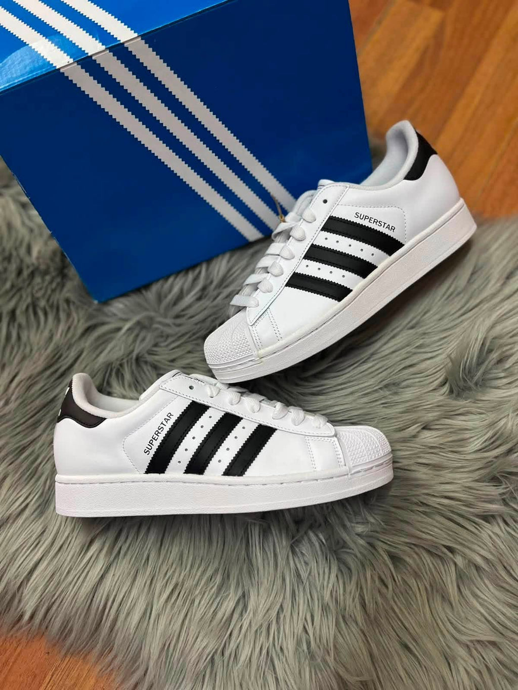 ADIDAS SUPERSTAR CLASICO BLACK & WHITE