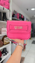 BOLSA GUESS ROSA CHICLE