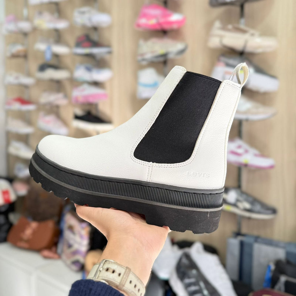 BOTIN LEVIS BLANCO