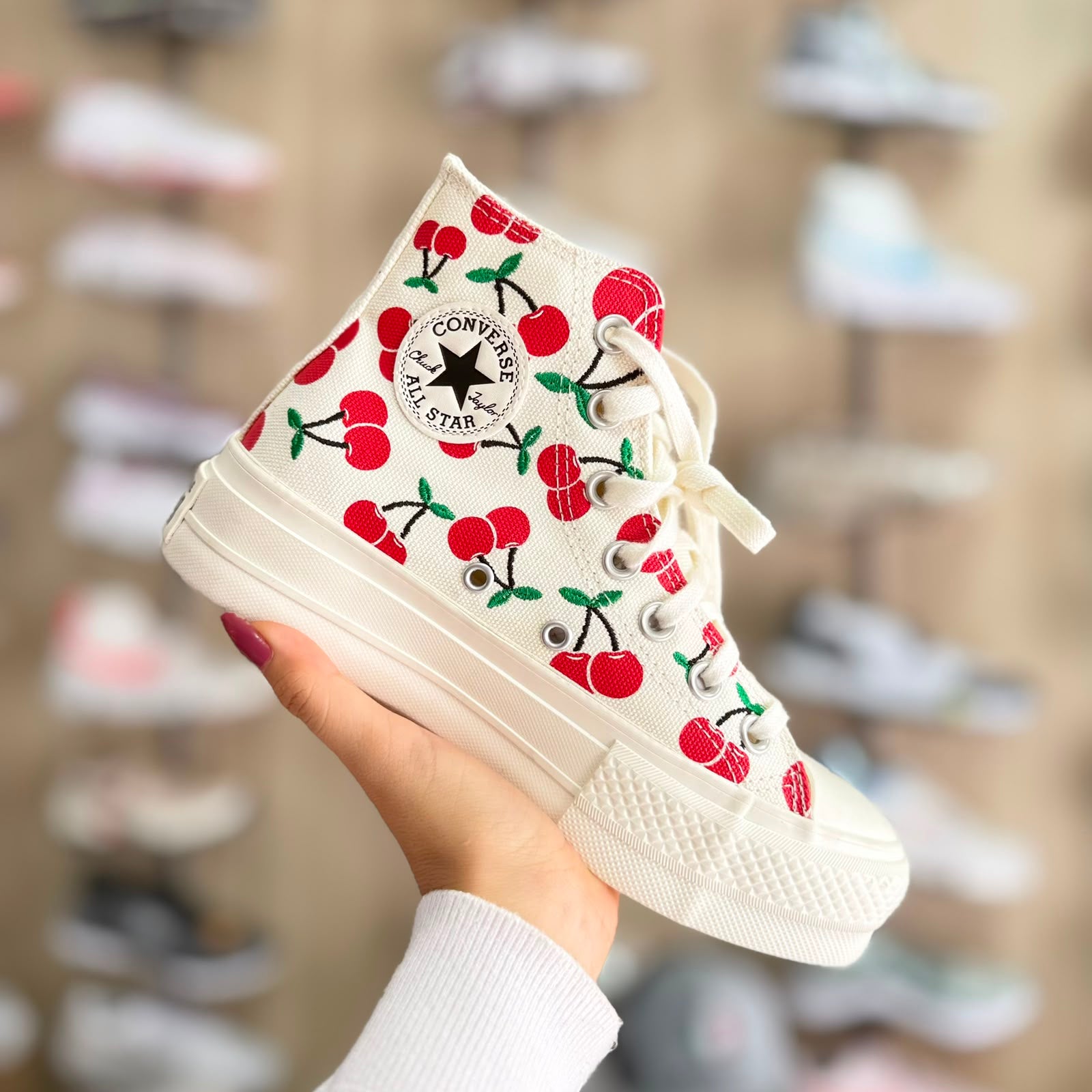 CONVERSE CHERRY PLATAFORMA