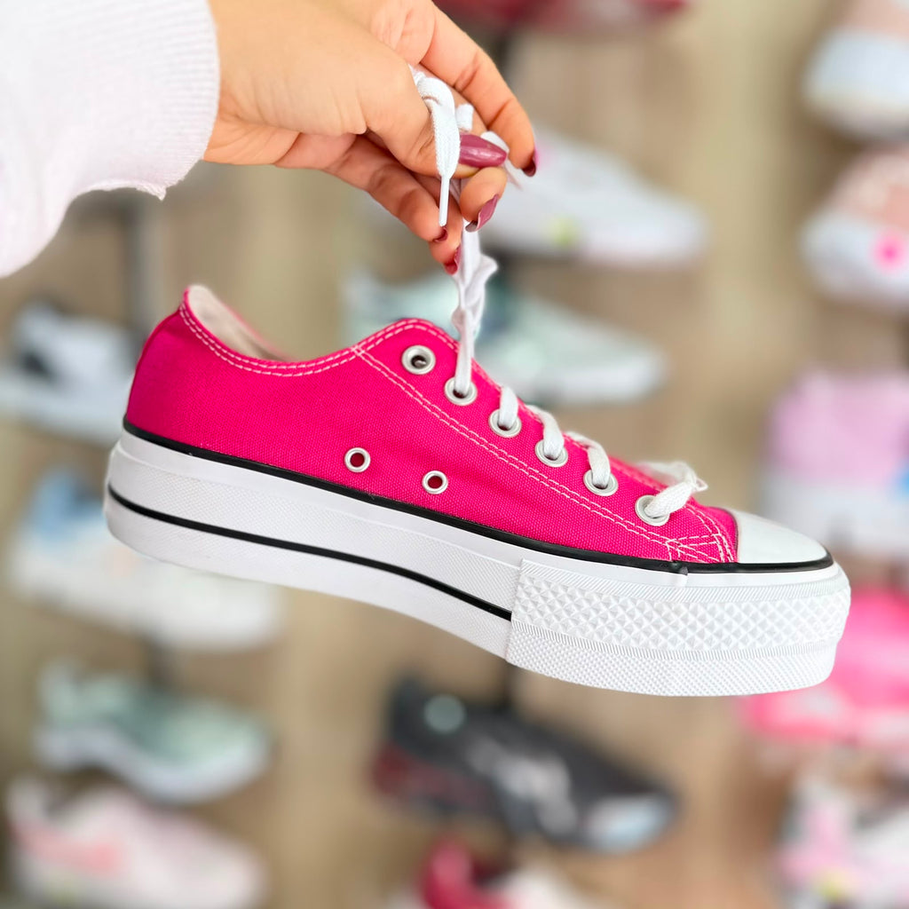 CONVERSE CHOCLO ROSA CHICLE