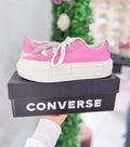 CONVERSE CHOCLO ROSA DE PLATAFORMA