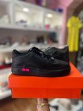 NIKE AIR FORCE TOTAL BLACK