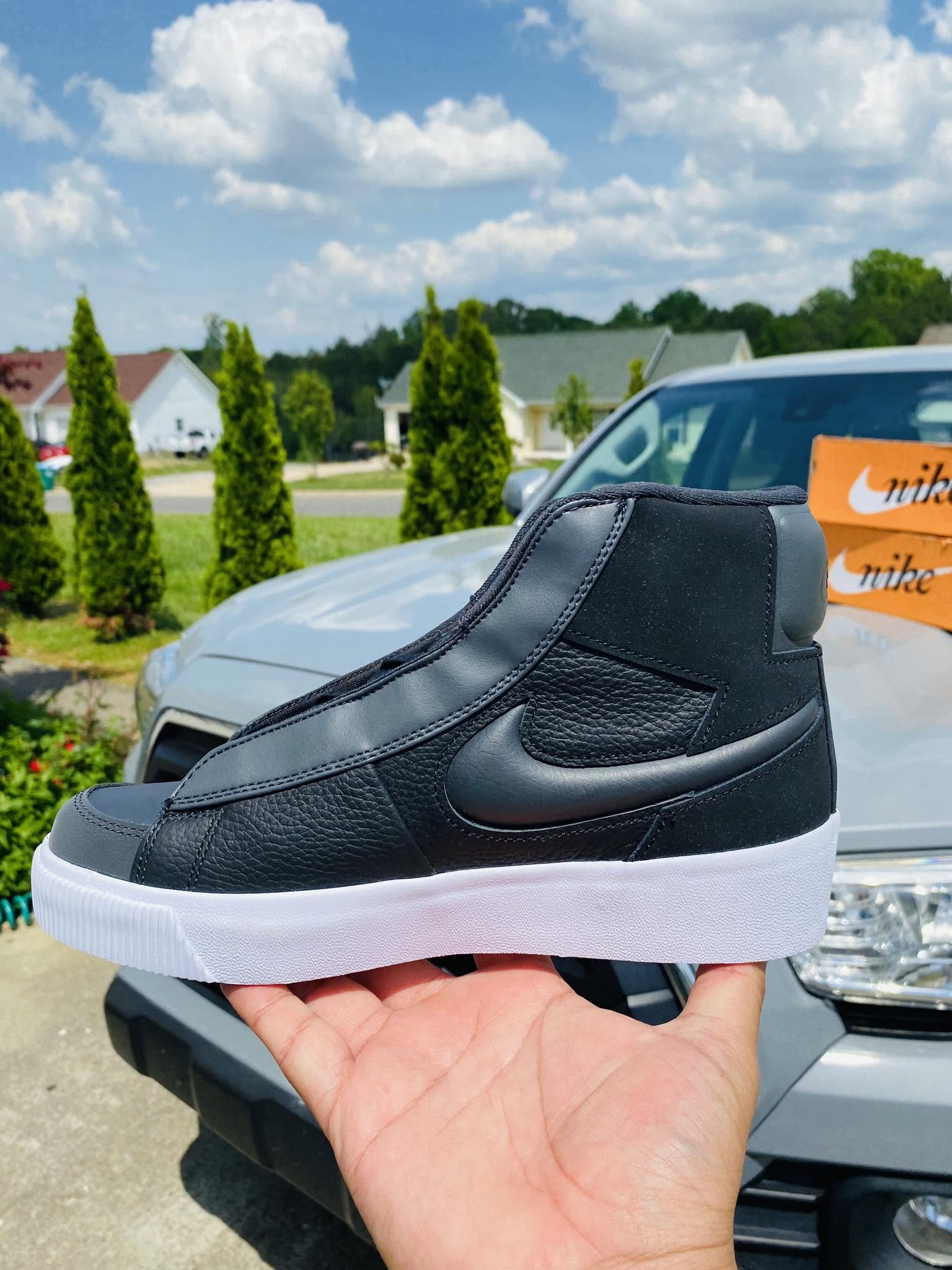 NIKE BLAZER NEGRO PLATAFORMA
