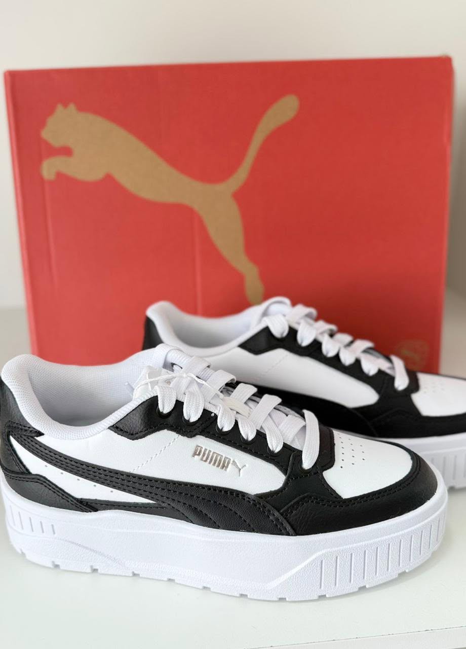 PUMA PLATAFORMA BLACK AND WHITE