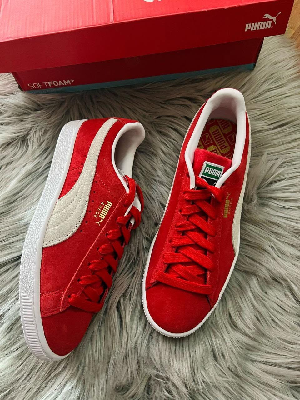 PUMA SUEDE ROJO