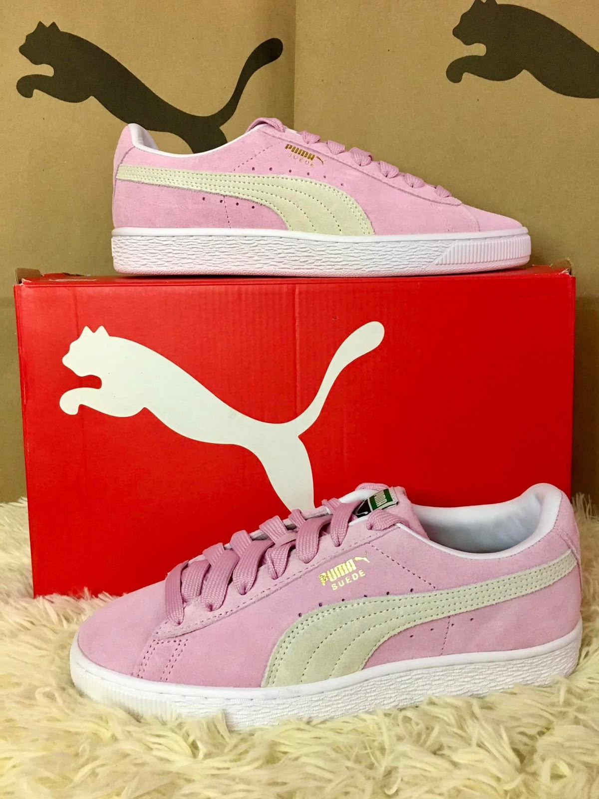PUMA SUEDE ROSA