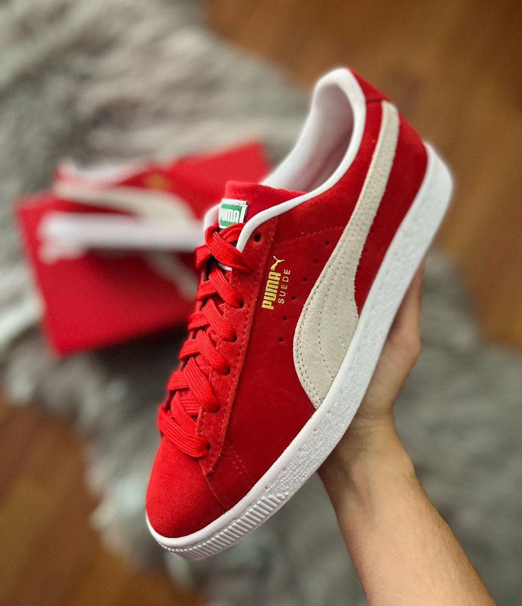 PUMA SUEDE ROJO