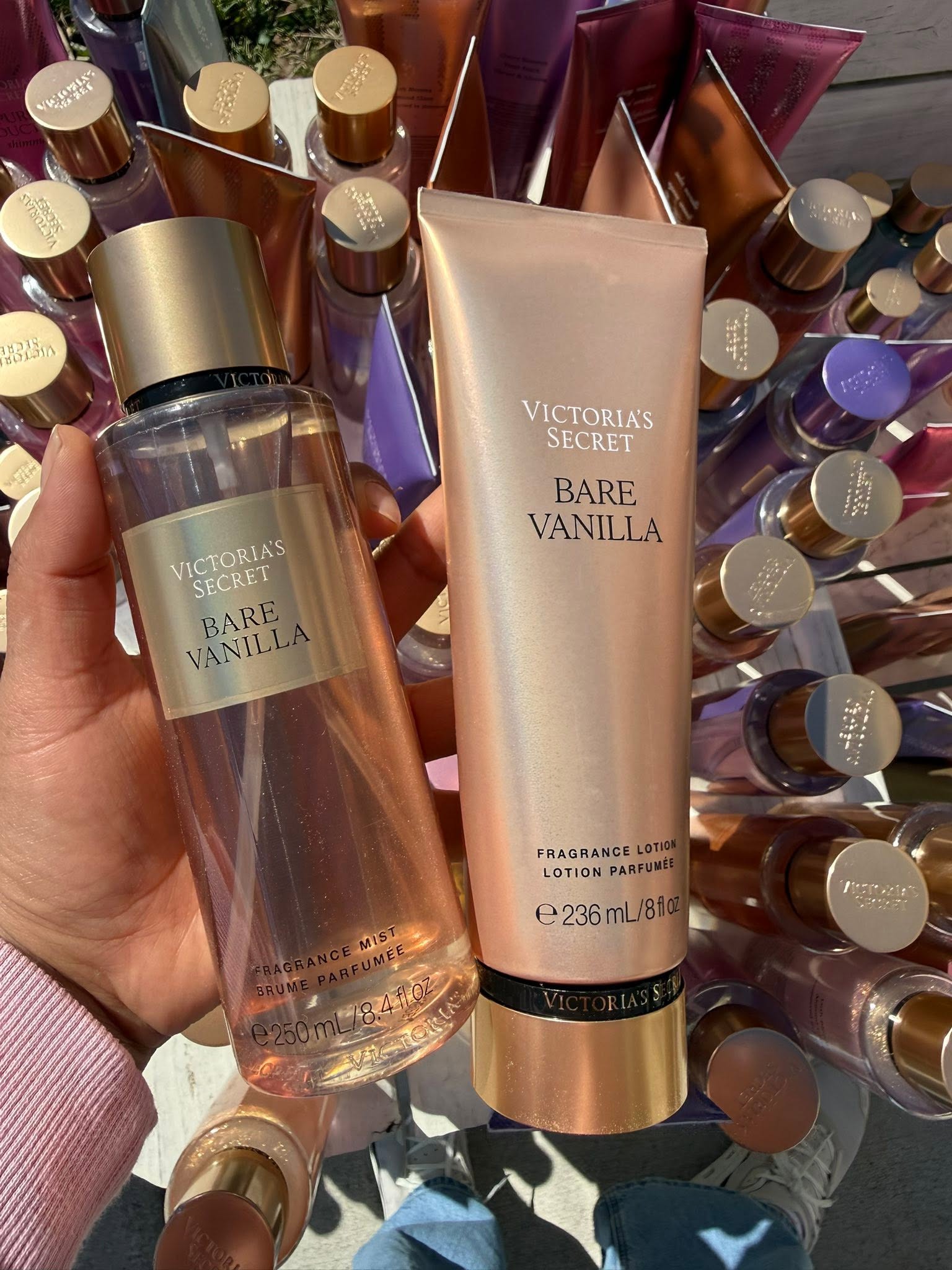 DUO VICTORIA'S SECRET BARE VANILLA