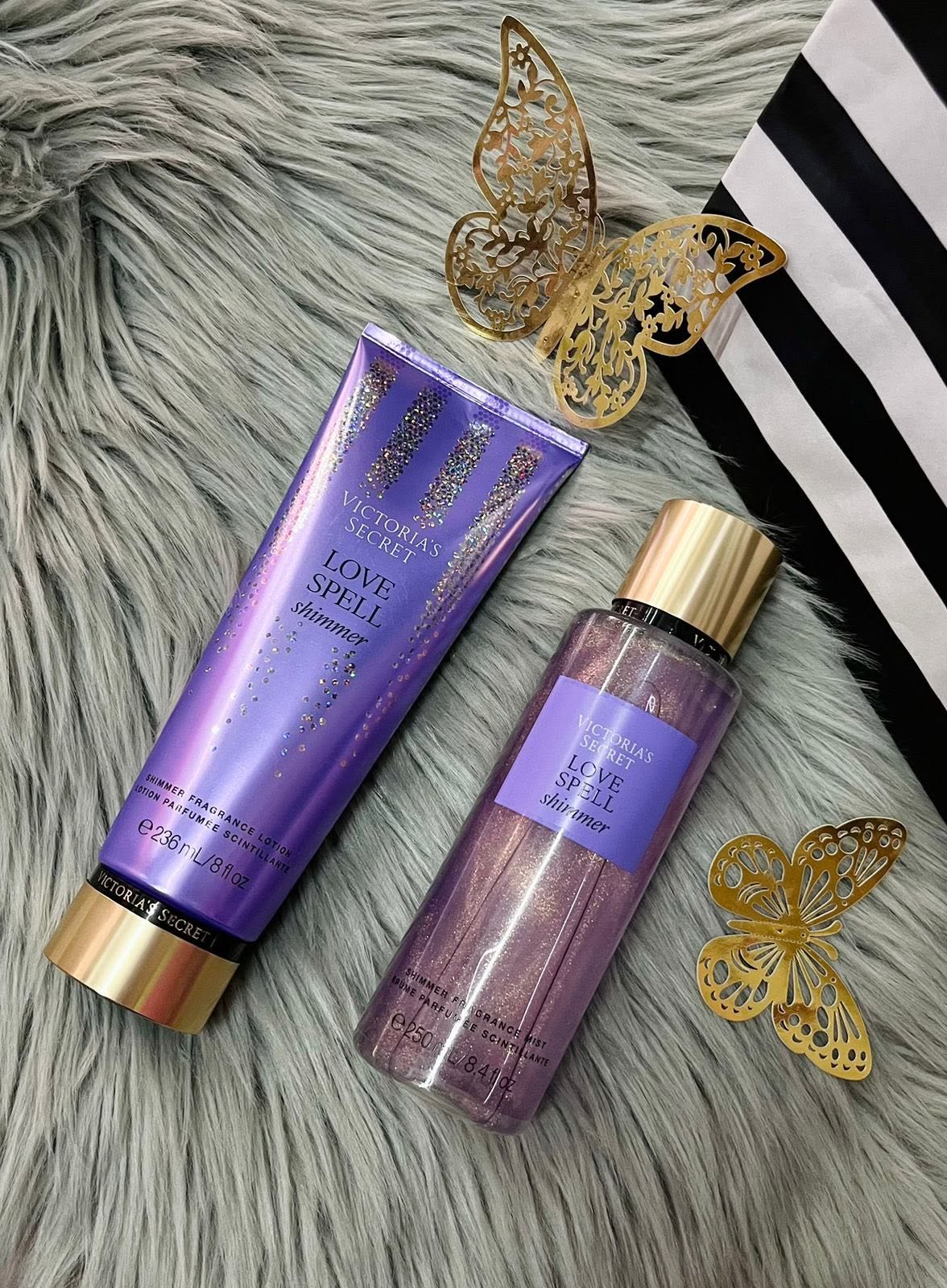 DUO VICTORIA'S SECRET SHIMMER LOVE SPELL