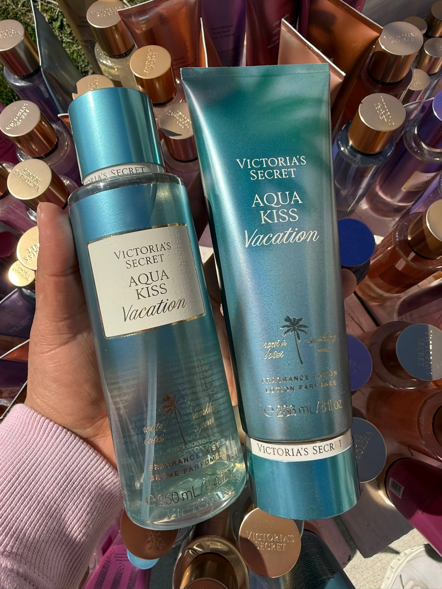 DUO VICTORIA'S SECRET VACATION AQUA KISS