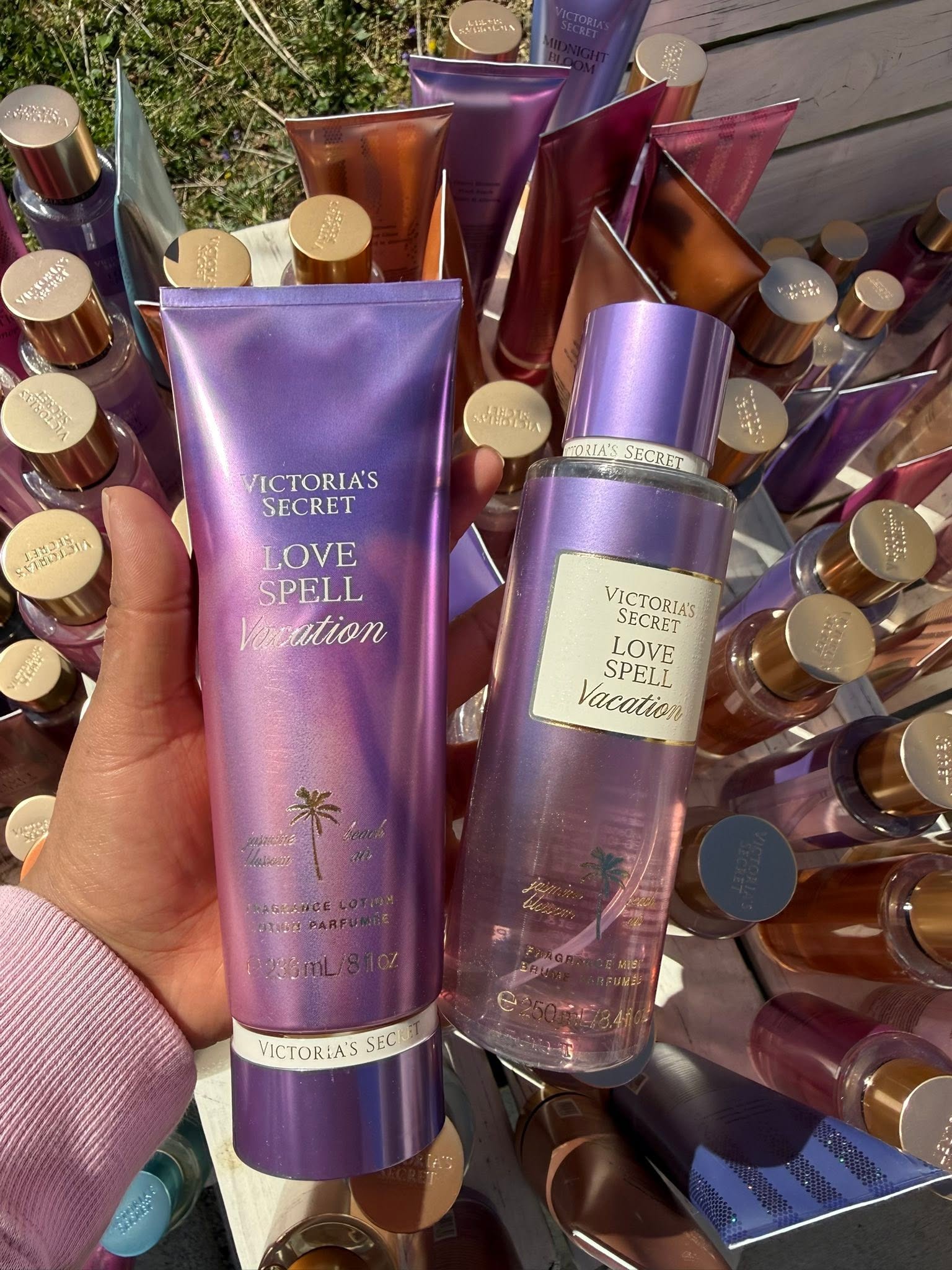 DUO VICTORIA'S SECRET VACATION LOVE SPELL
