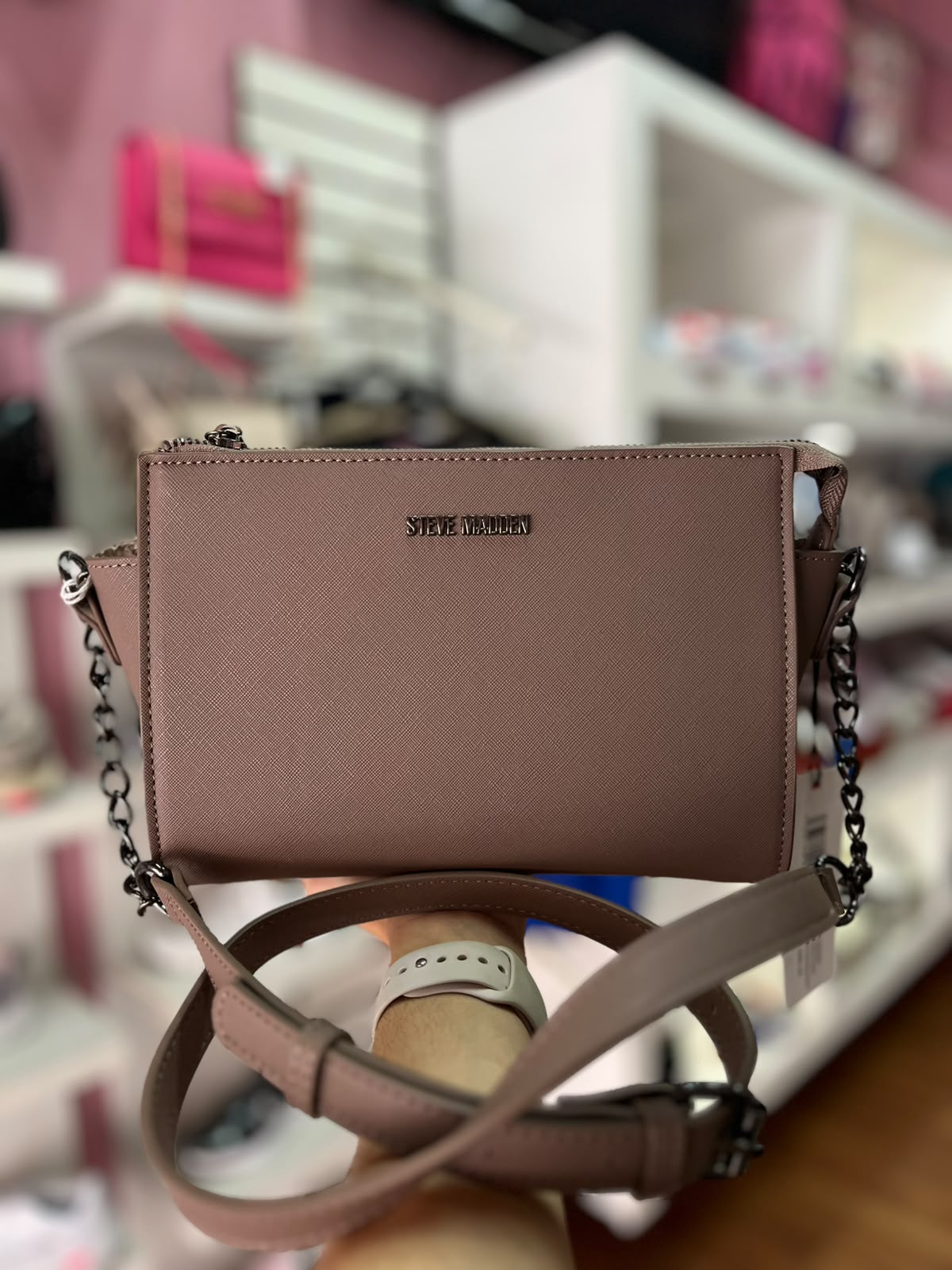 BOLSO CROSSBODY STEVE MADDEN CAFE