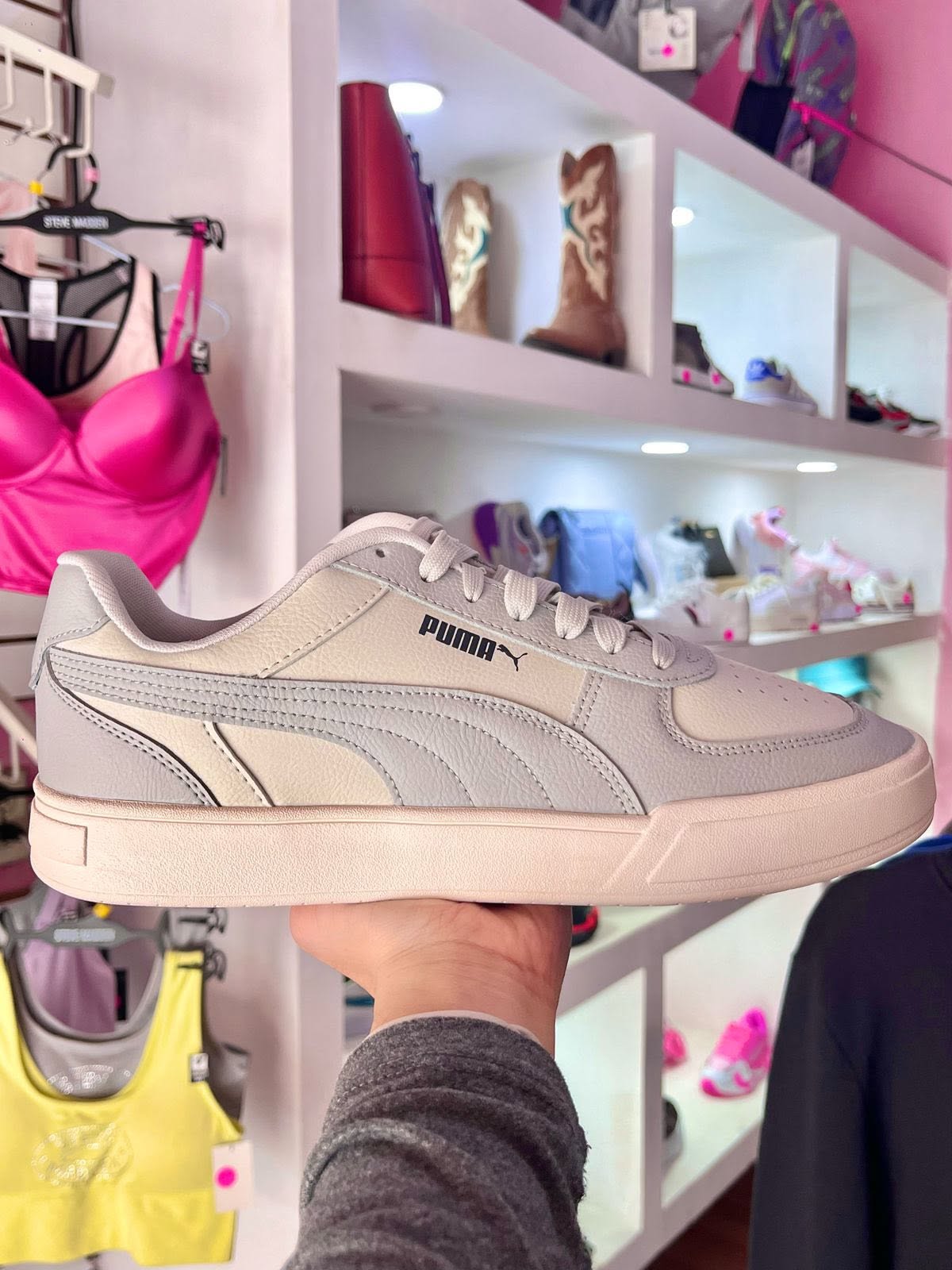 TENIS PUMA CAVEN 2.0 GRIS HOMBRE