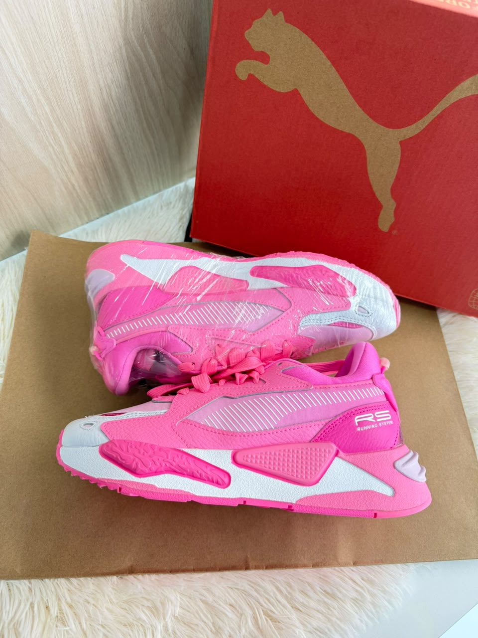 PUMA RS ROSA FLUORECENTE