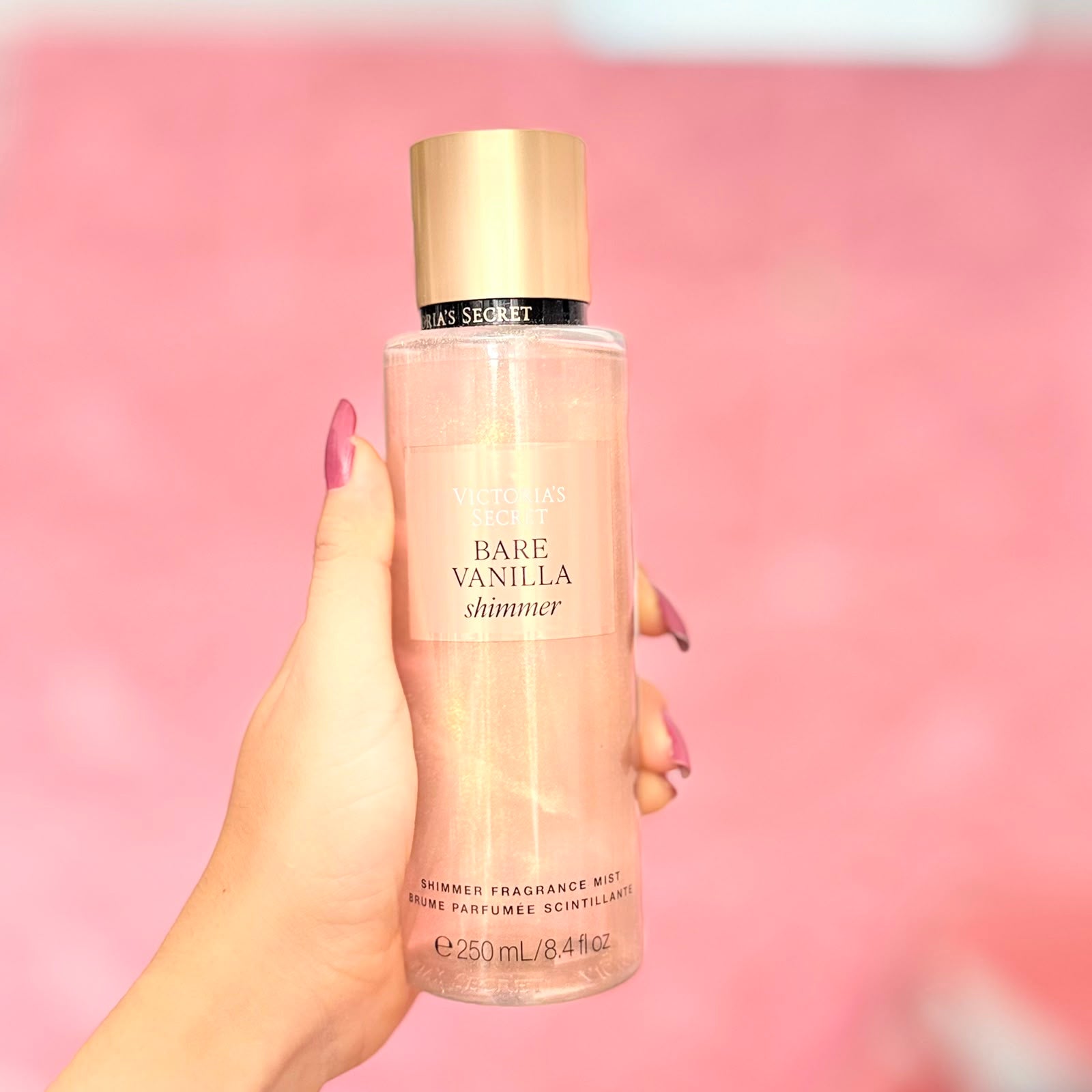 LOCION VICTORIA'S SECRET SHIMMER BARE VANILLA